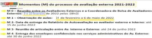 calendarização